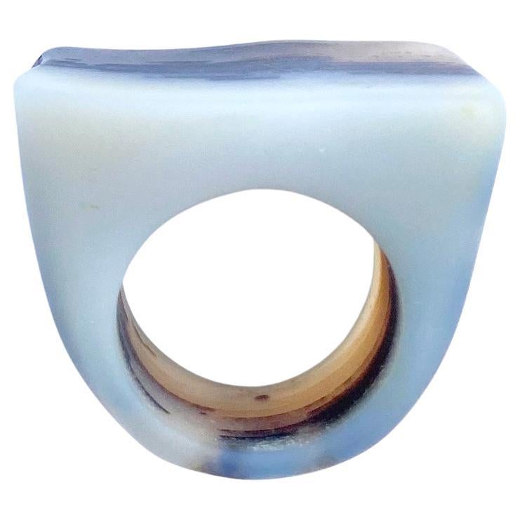 Dendritic Agate Ring Size 9.5  For Sale