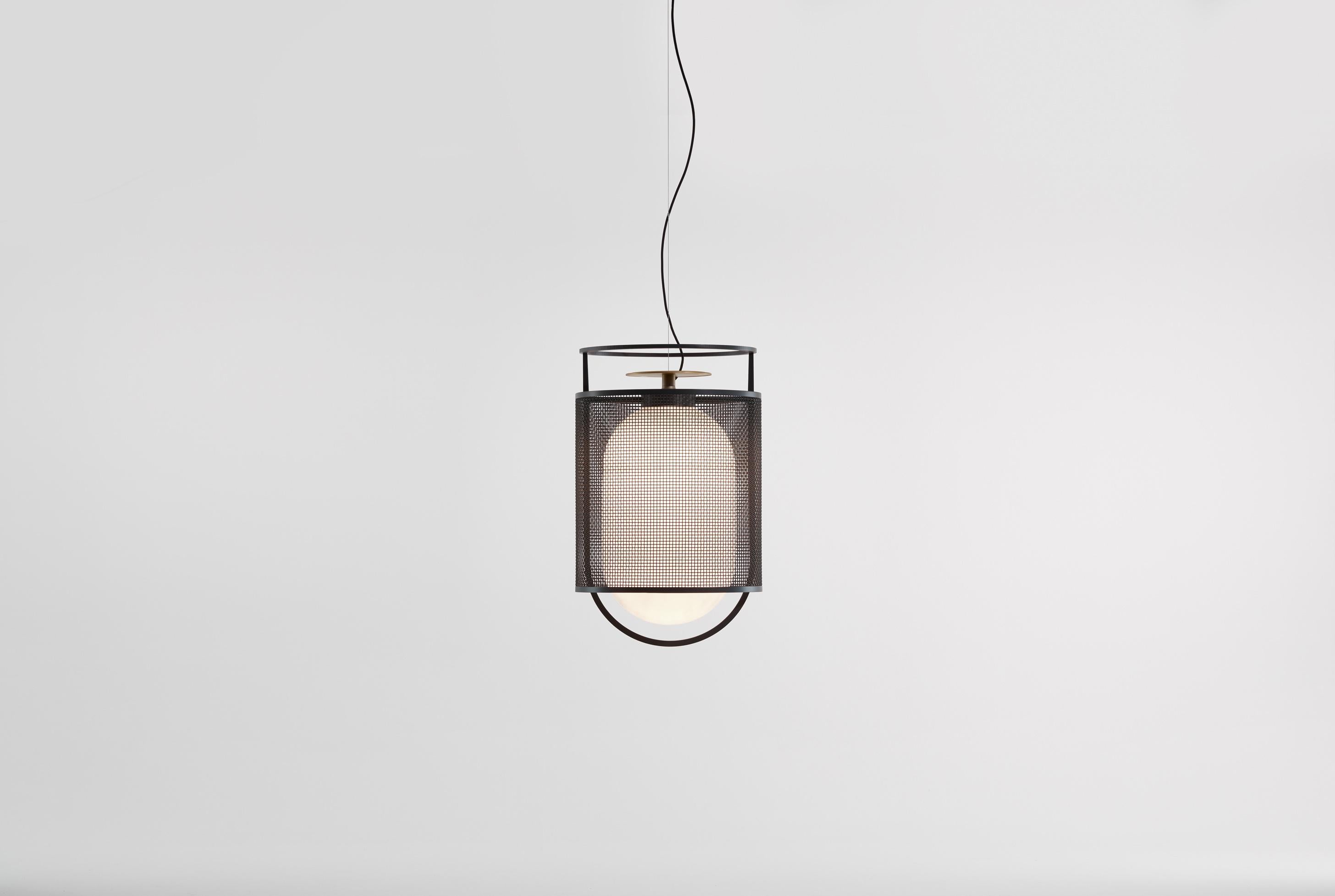 Post-Modern Denglong T PE Outdoor Suspension lamp by Parachilna For Sale