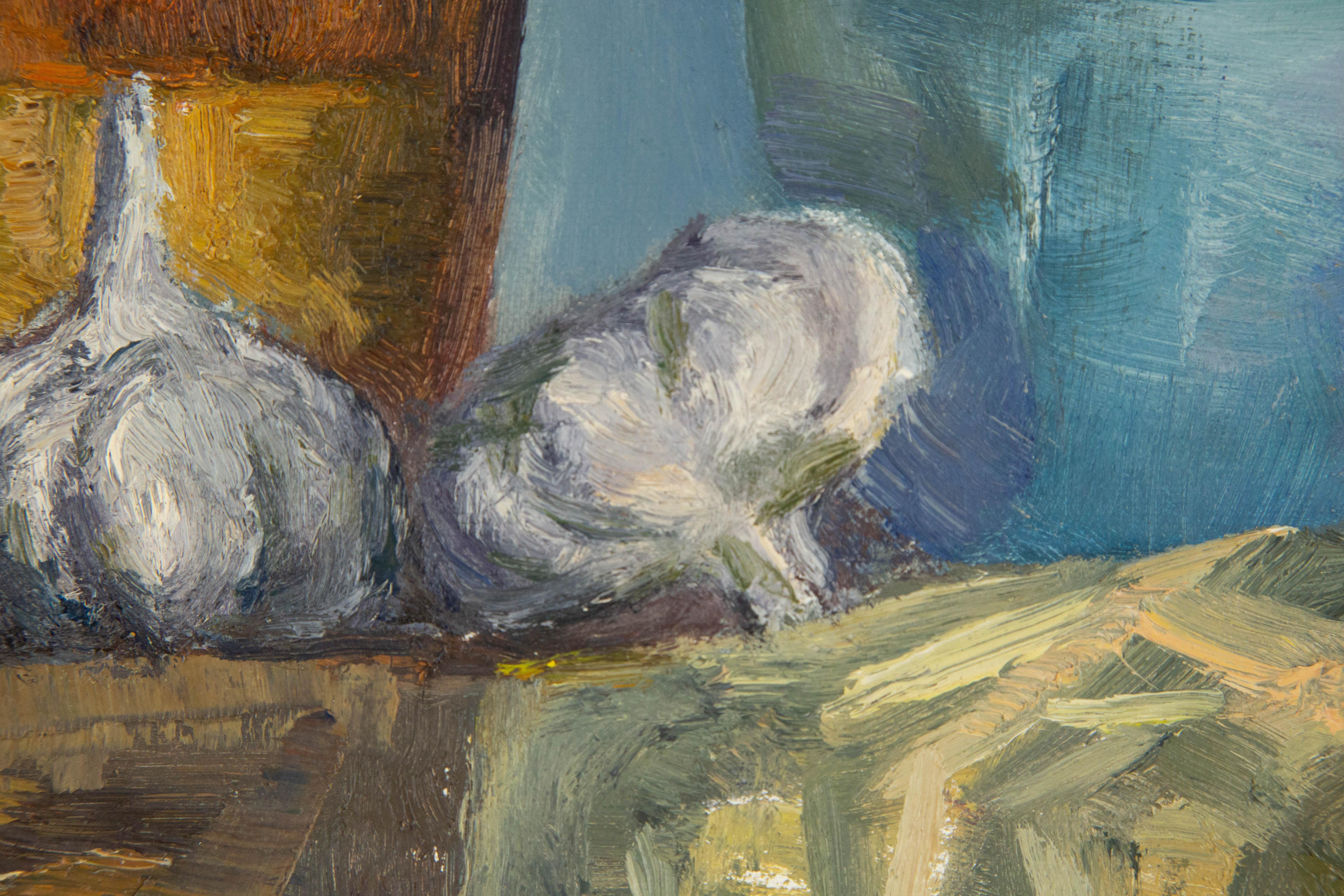 Dengsheng Ji Still Life Original Oil On Canvas 