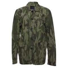 Denham, Veste en jean avec imprimé army