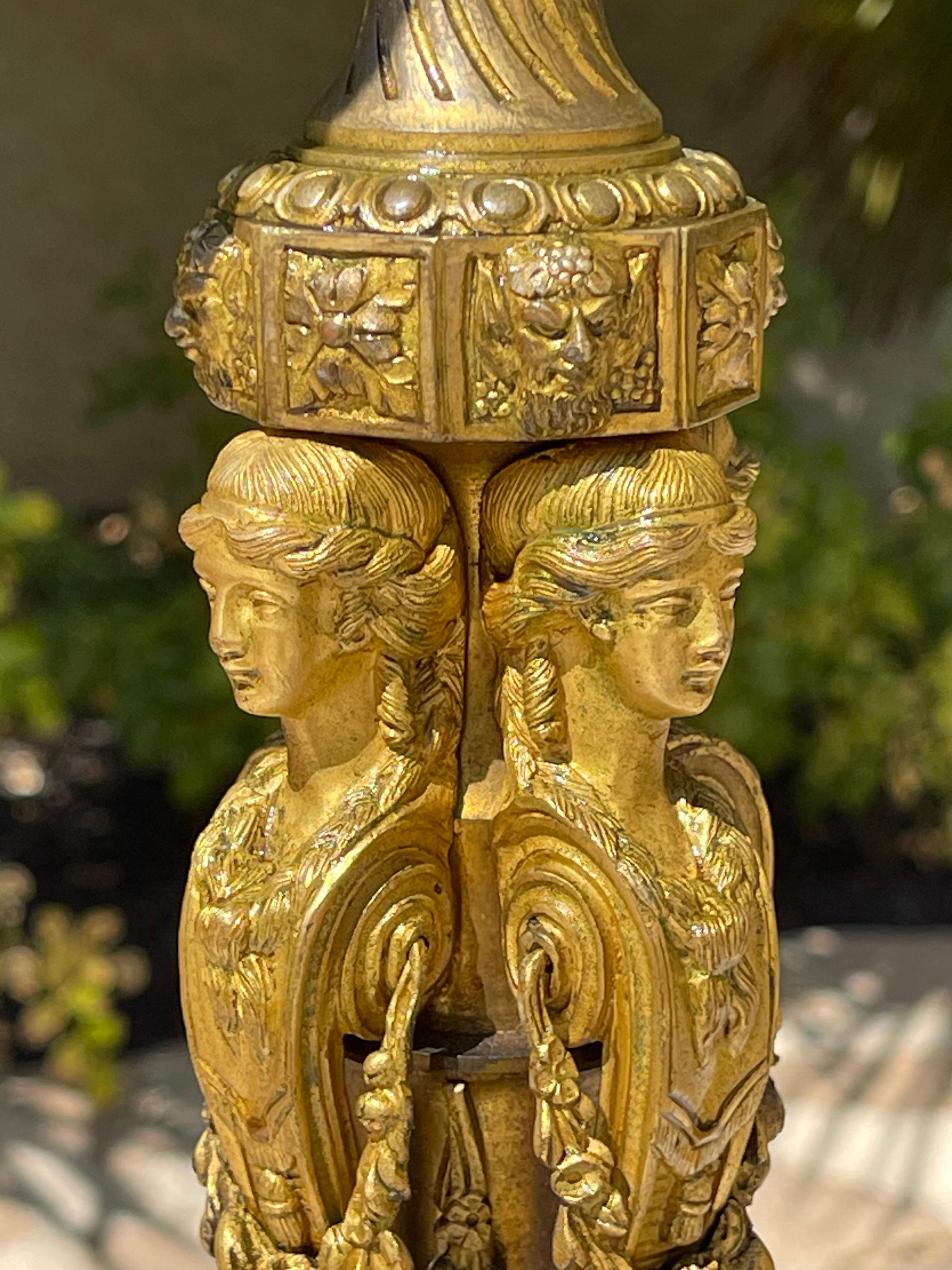 DENIERES à Paris - Cornice per camino Napoleone III in vendita 5