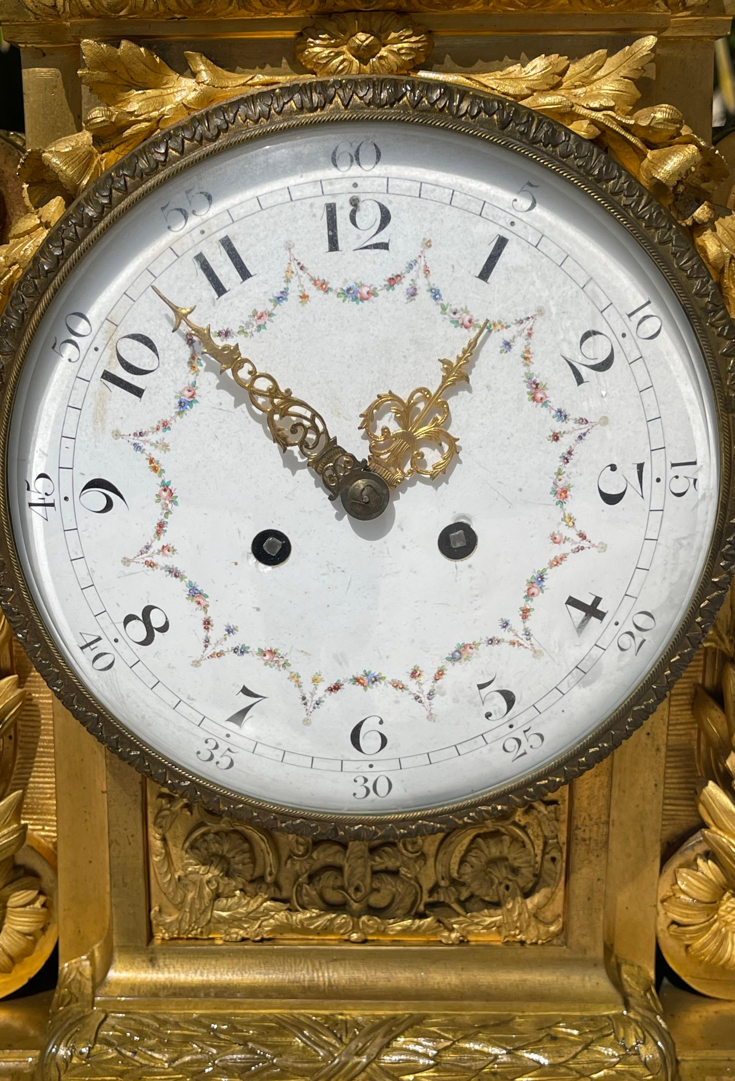 XIX secolo DENIERES à Paris - Cornice per camino Napoleone III in vendita