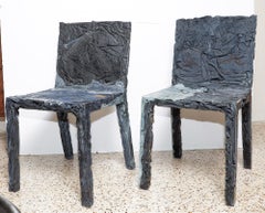 Denim and Resin "Rmemberme" Chairs by Tobias Juretzek for Casamania Italy