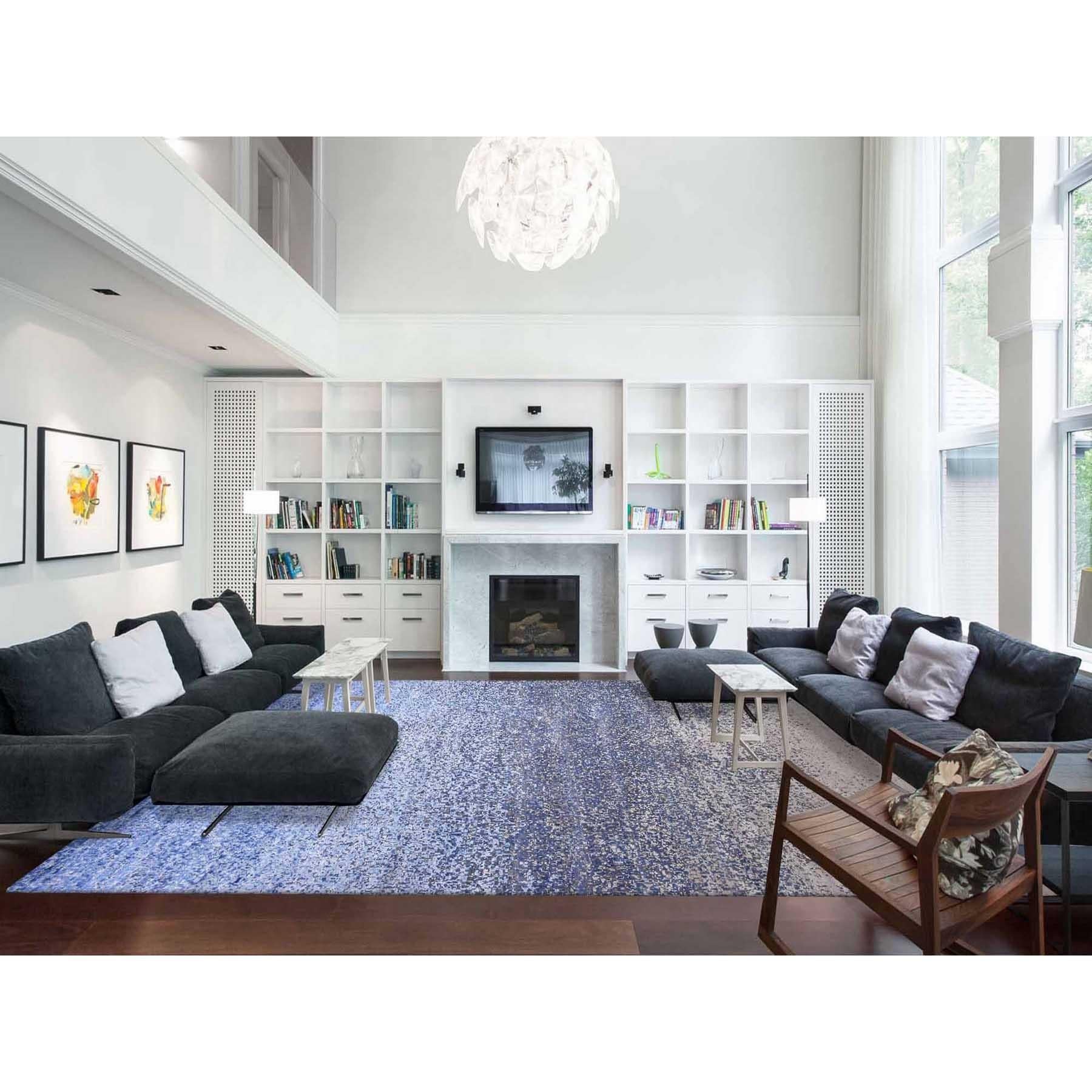This fabulous Hand-Knotted carpet has been created and designed for extra strength and durability. This rug has been handcrafted for weeks in the traditional method that is used to make
Exact Rug Size in Feet and Inches : 12'0
