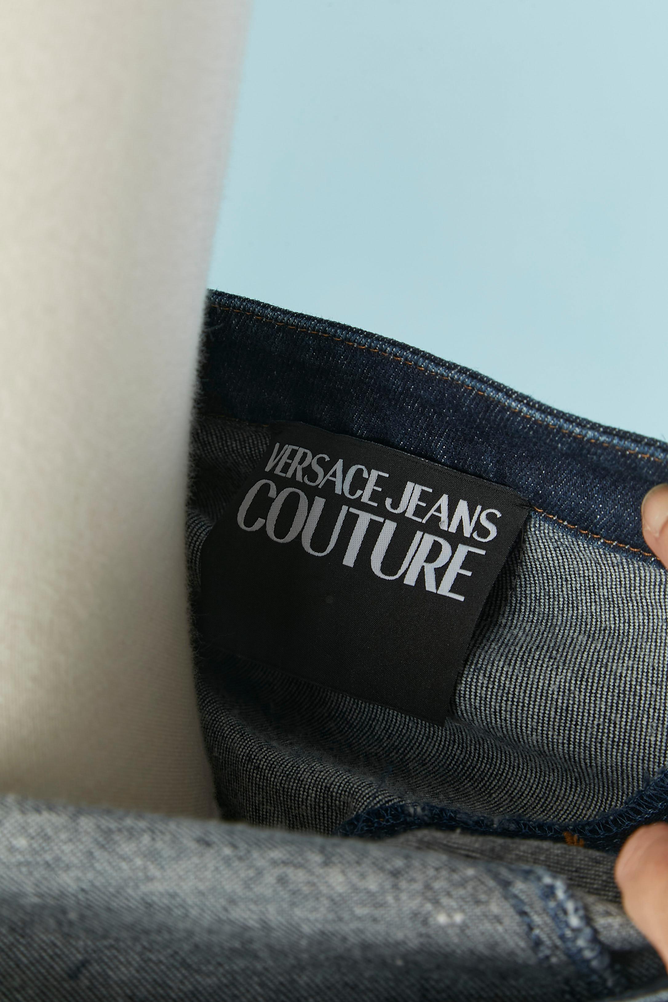 Denim-Bustier VERSACE JEANS COUTURE im Angebot 3