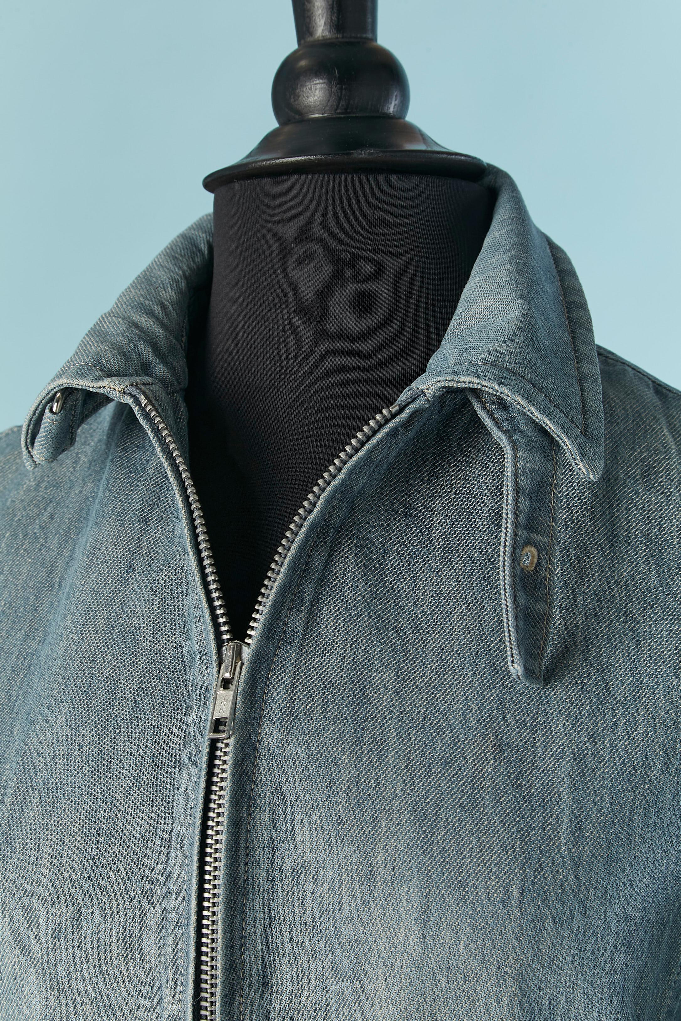 Denim jacket and skirt ensemble JUNKO SHIMADA In Excellent Condition For Sale In Saint-Ouen-Sur-Seine, FR
