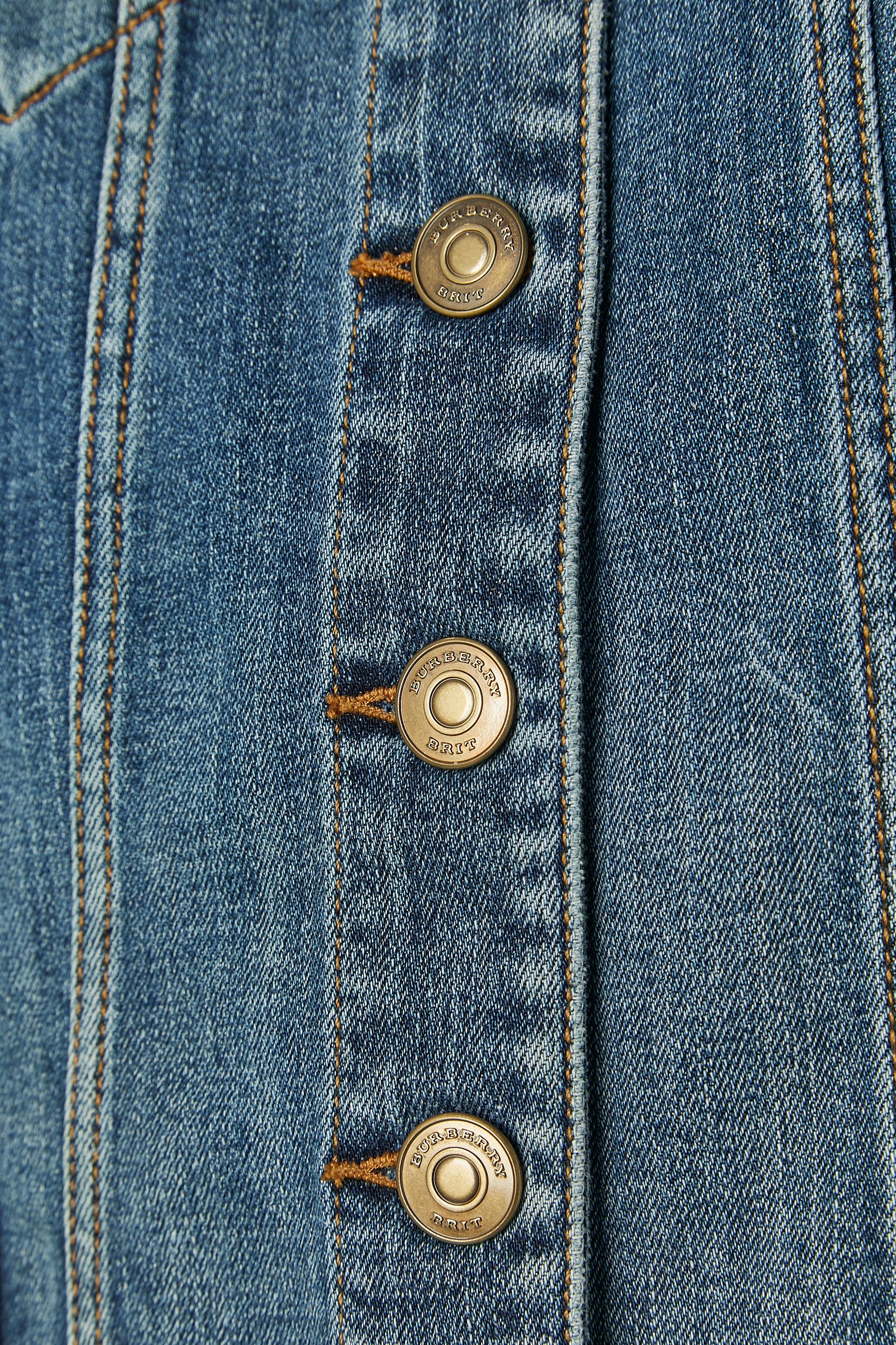 Denim jacket BURBERRY BRIT In Excellent Condition For Sale In Saint-Ouen-Sur-Seine, FR