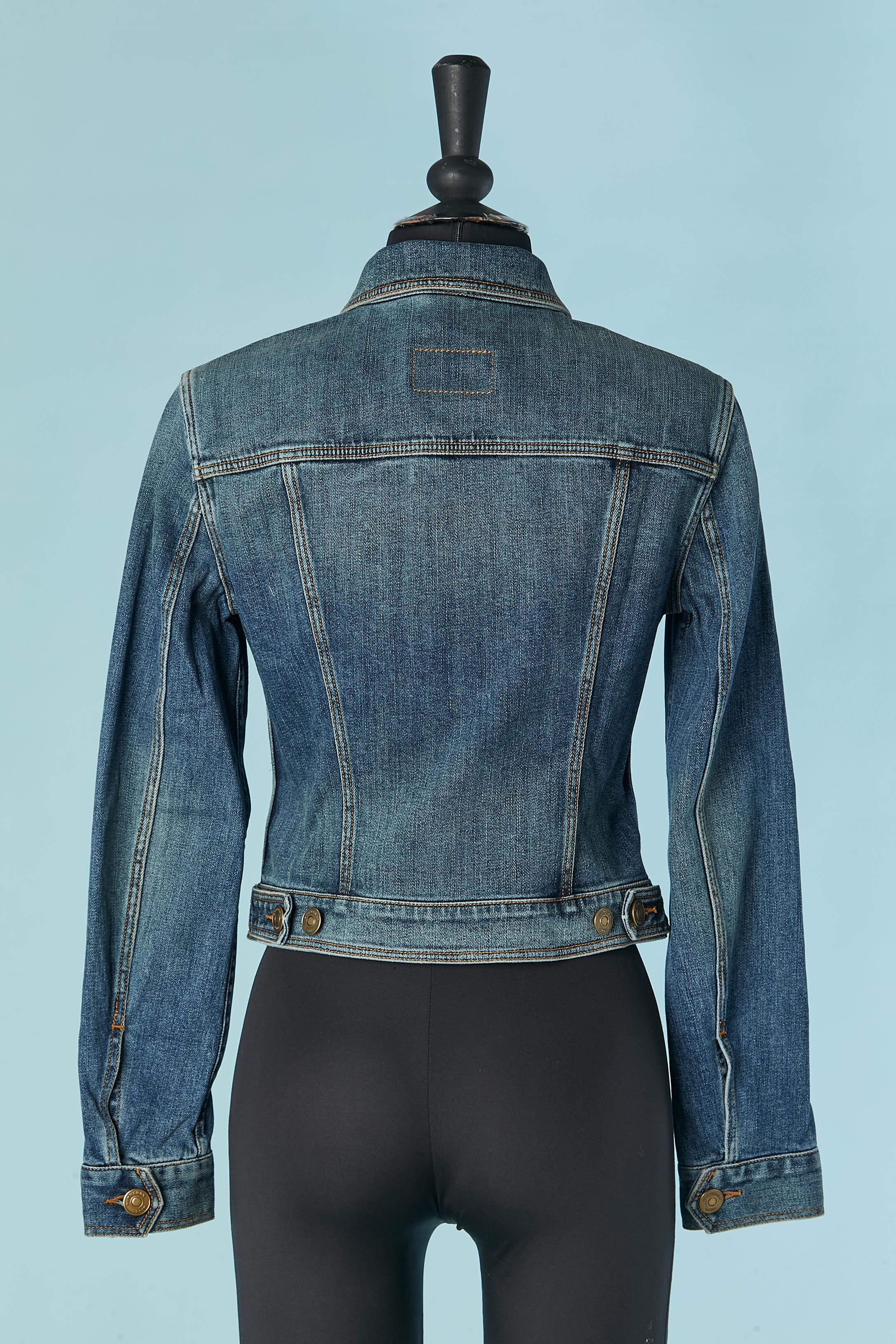 Denim jacket BURBERRY BRIT For Sale 1