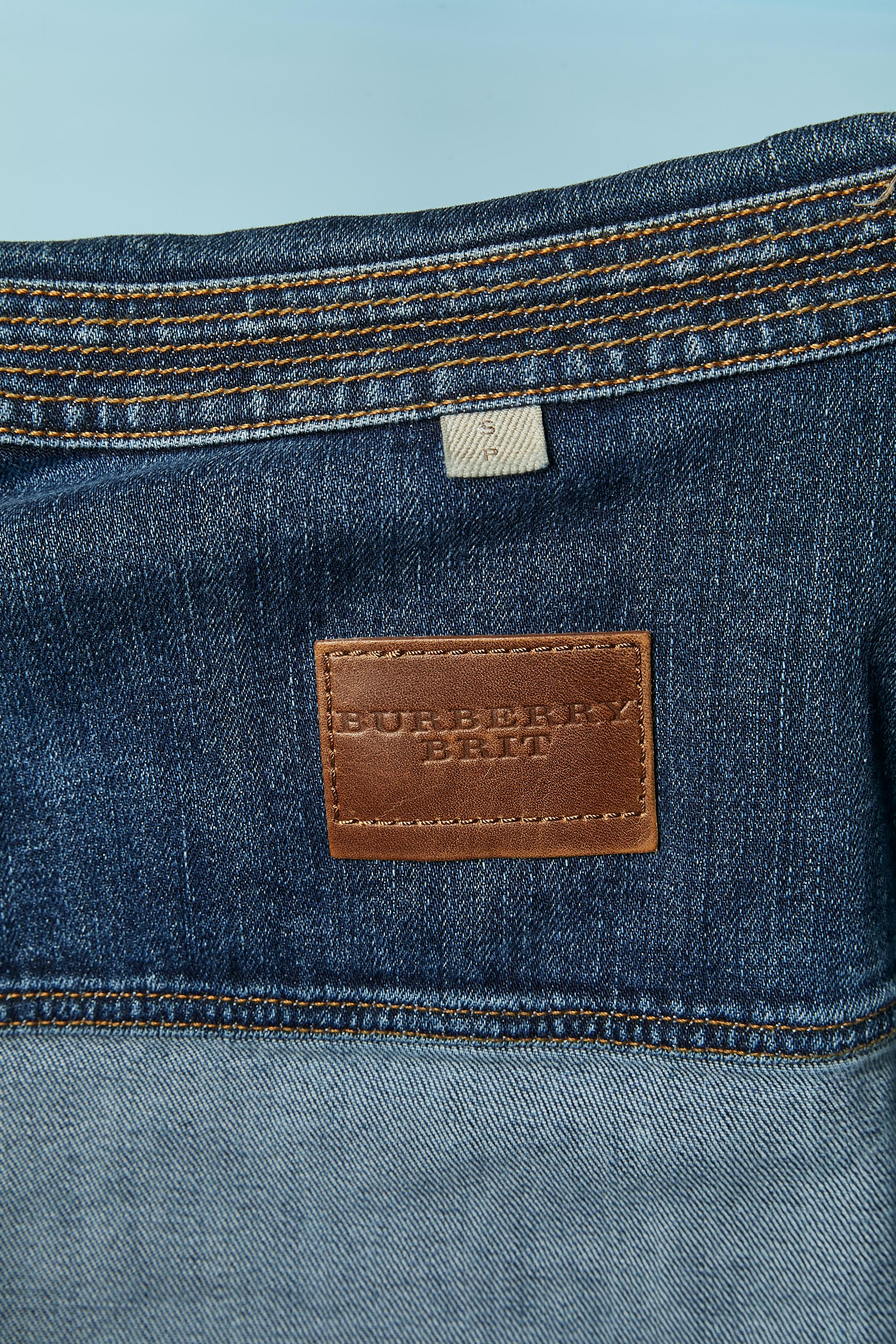 Denim jacket BURBERRY BRIT For Sale 2