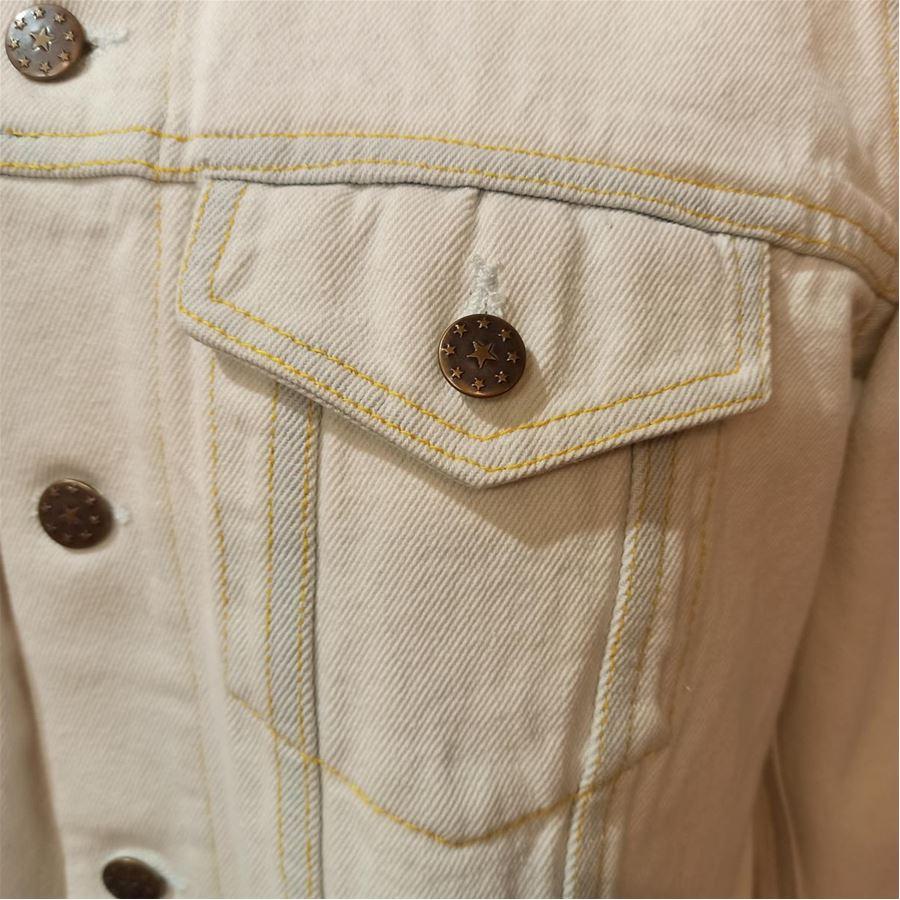 Mes Demoiselles Denim jacket size 38 In Excellent Condition For Sale In Gazzaniga (BG), IT