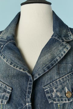 Denim single breasted jacket Jean-Paul Gaultier Jean's