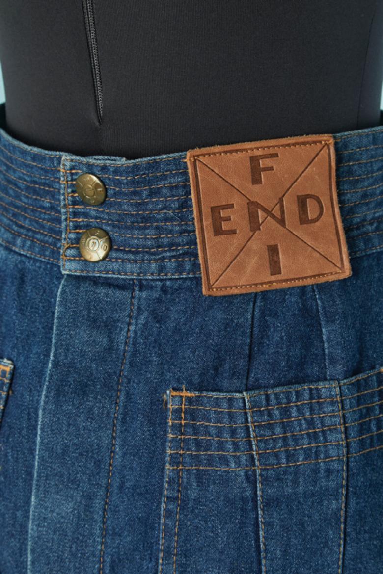 De las mujeres Falda vaquera FENDI en venta