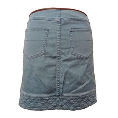 Louis Vuitton Denim skirt size 38