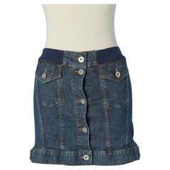 Jeansrock (oder Bustier) mit Schnürung JEAN-PAUL GAULTIER