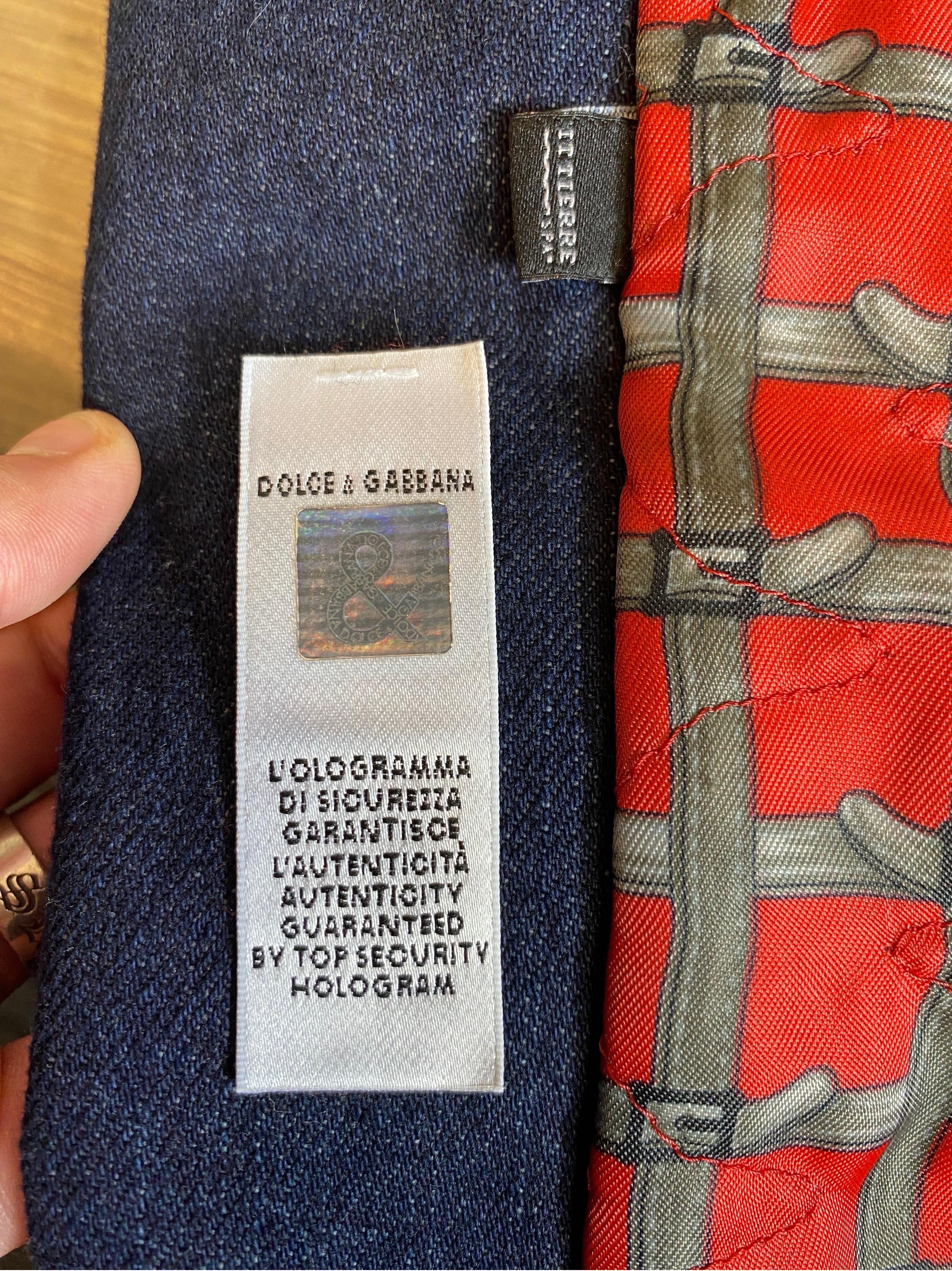 Cazadora vaquera Biker Dolce & Gabbana en venta 3