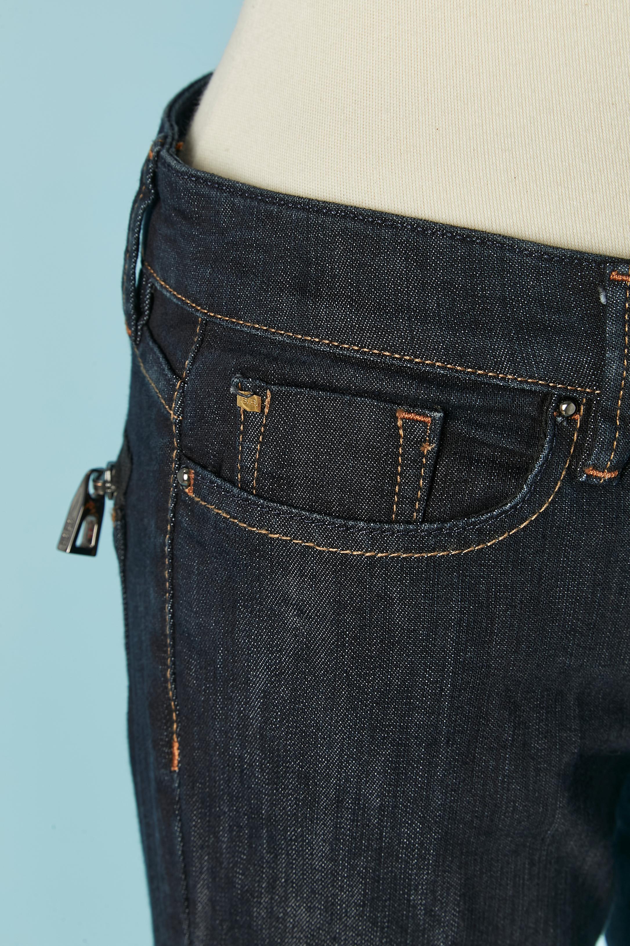 Noir Pantalon en jean BARBARA BUI Nouveau avec étiquette en vente