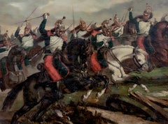 Charge Of the Cuirassiers in der Schlacht von Waterloo, 19. Jahrhundert