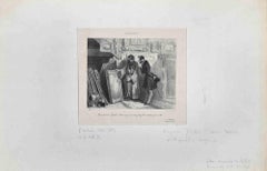 The Artist - Lithograph by Denis Auguste Marie Raffet - 1836