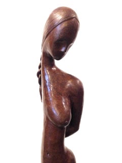 Halfway Stance; Dennis Kleine (Canadian); bronze; limited edition 4/12