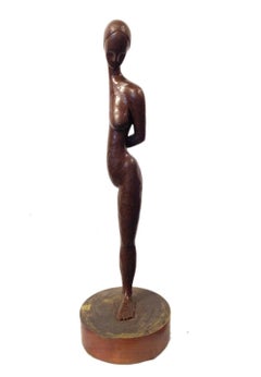 Halfway Stance; Dennis Kleine (Canadian); bronze; limited edition 4/12