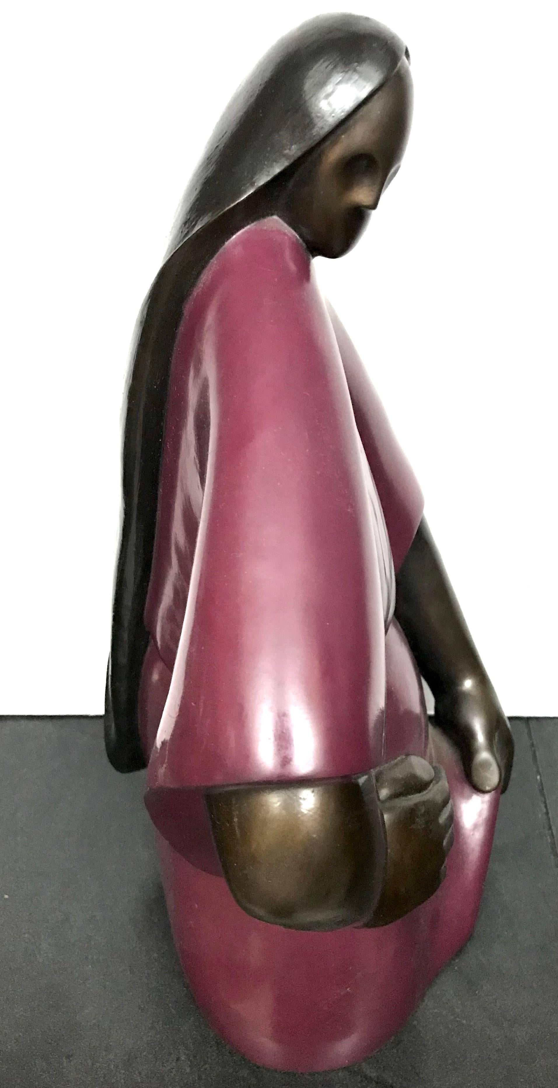 Pharaoh’s Daughter; Dennis Kleine; bronze; limited edition of 7 - Sculpture by Denis Klein