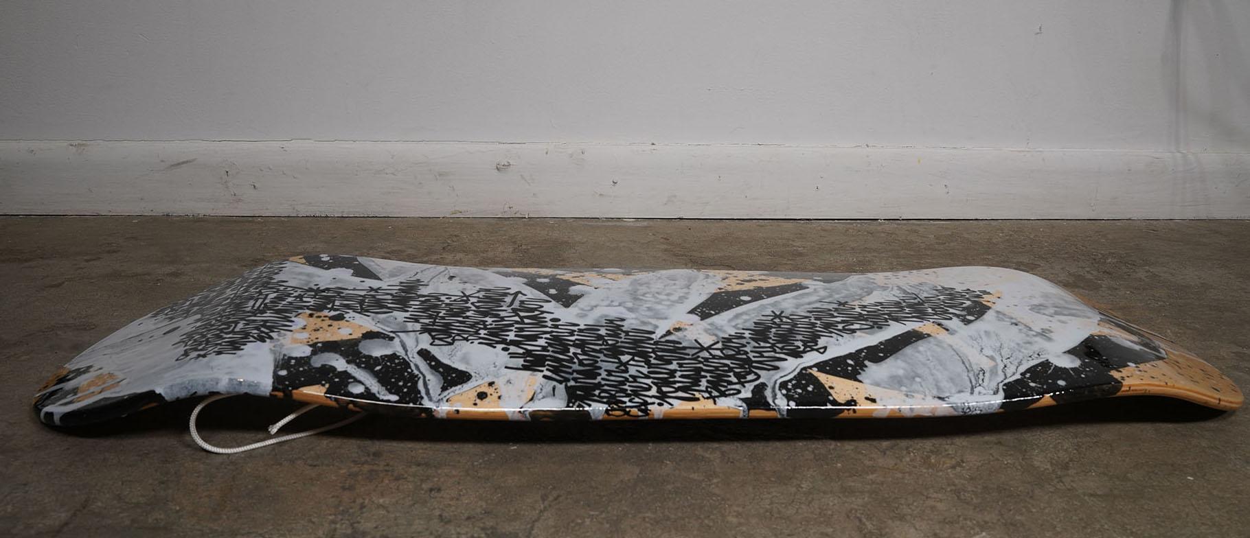 Skate 01 - Contemporary Painting by Denis Meyers