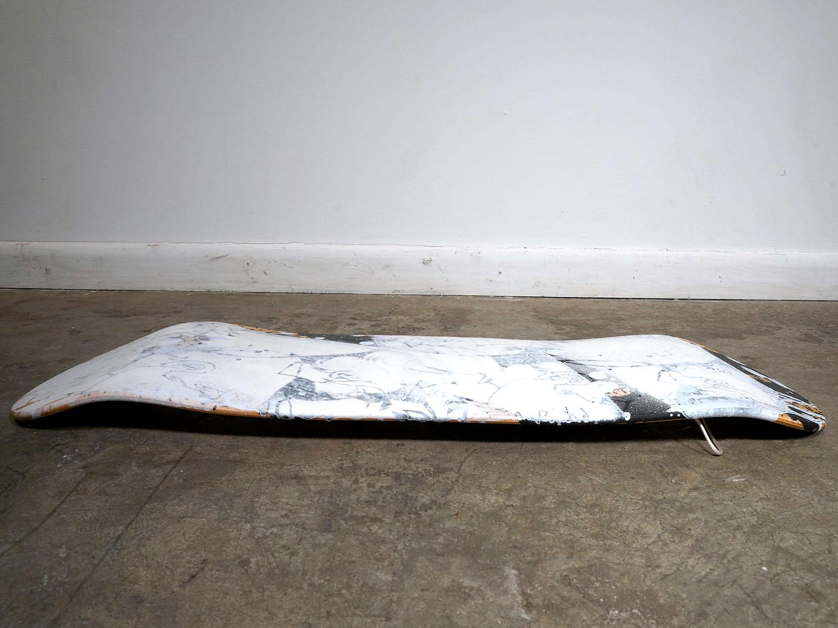 Schlittschuh 03 (Zeitgenössisch), Painting, von Denis Meyers