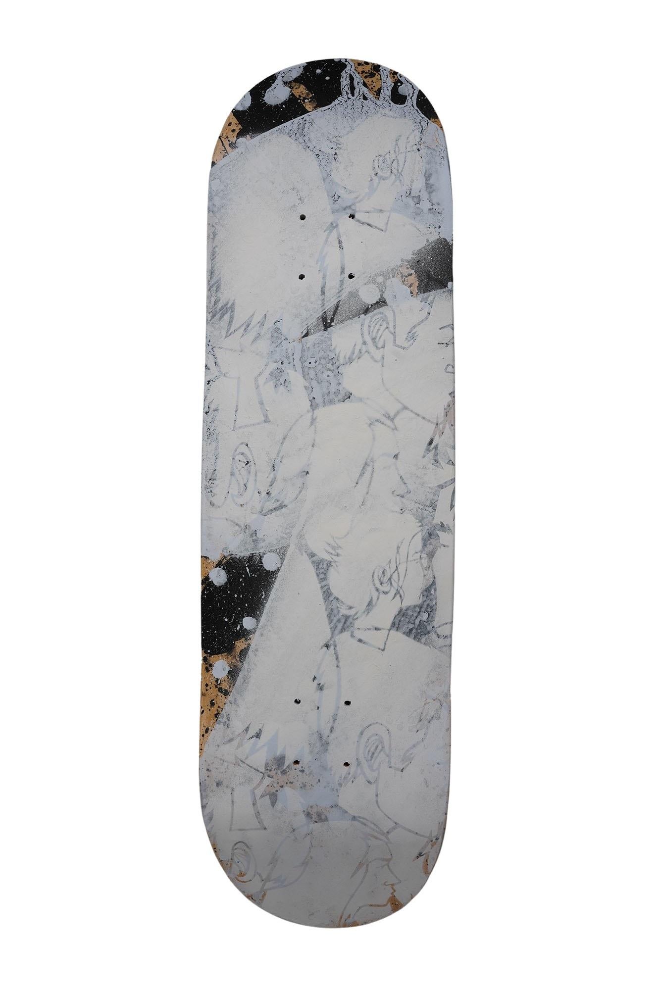 Denis Meyers Abstract Painting - Skate 03