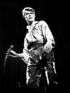Denis O'Regan - Bowie on stage at Newcastle City Hall, Photography 1978