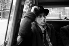 Denis O'Regan - Patti Smith dans une Limousine, photographie de 1978, imprimée d'après
