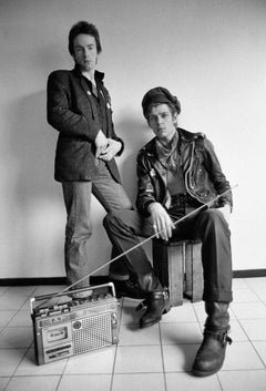 Denis O'Regan – Paul Simonon und Topper Heddon, Fotografie 1977, Nachdruck