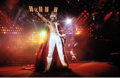 Freddie Mercury de Queen, última actuación Estadio de Wembley 1986 por Denis O'Regan