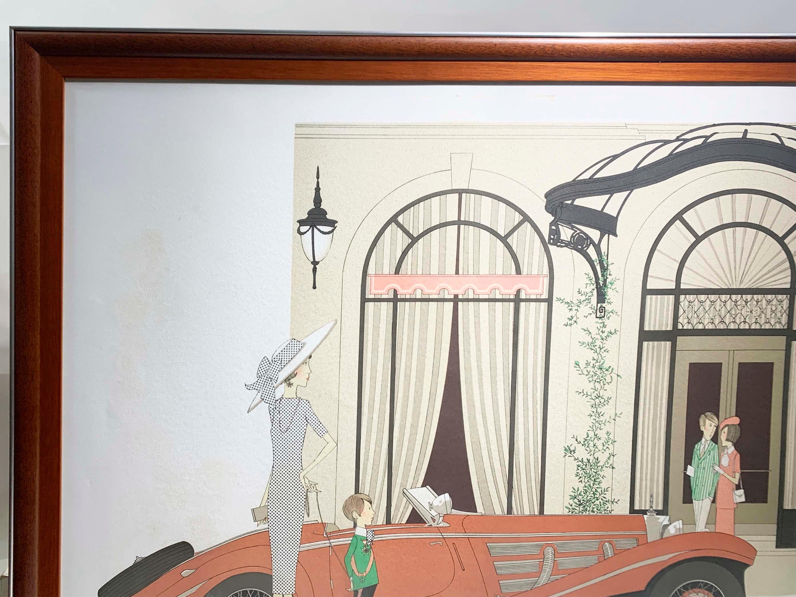 This limited edition lithograph is part of Denis Paul Noyer's 