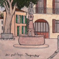 Mougins", Côte d'Azur, Schule von Paris, Frankreich, Ecole des Beaux Arts, Lyon