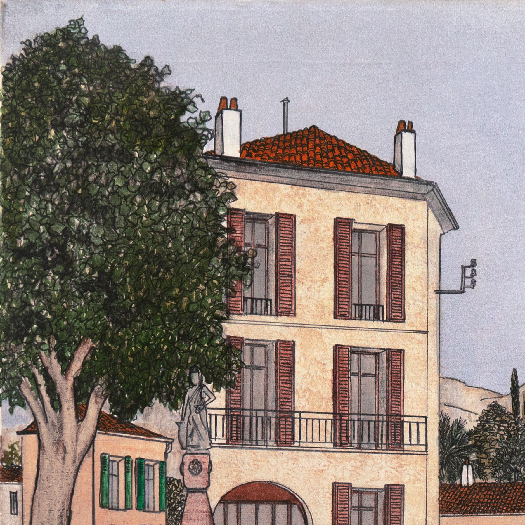 'Mougins', Côte d'Azur, School of Paris, France, Ecole des Beaux Arts, Lyon For Sale 1