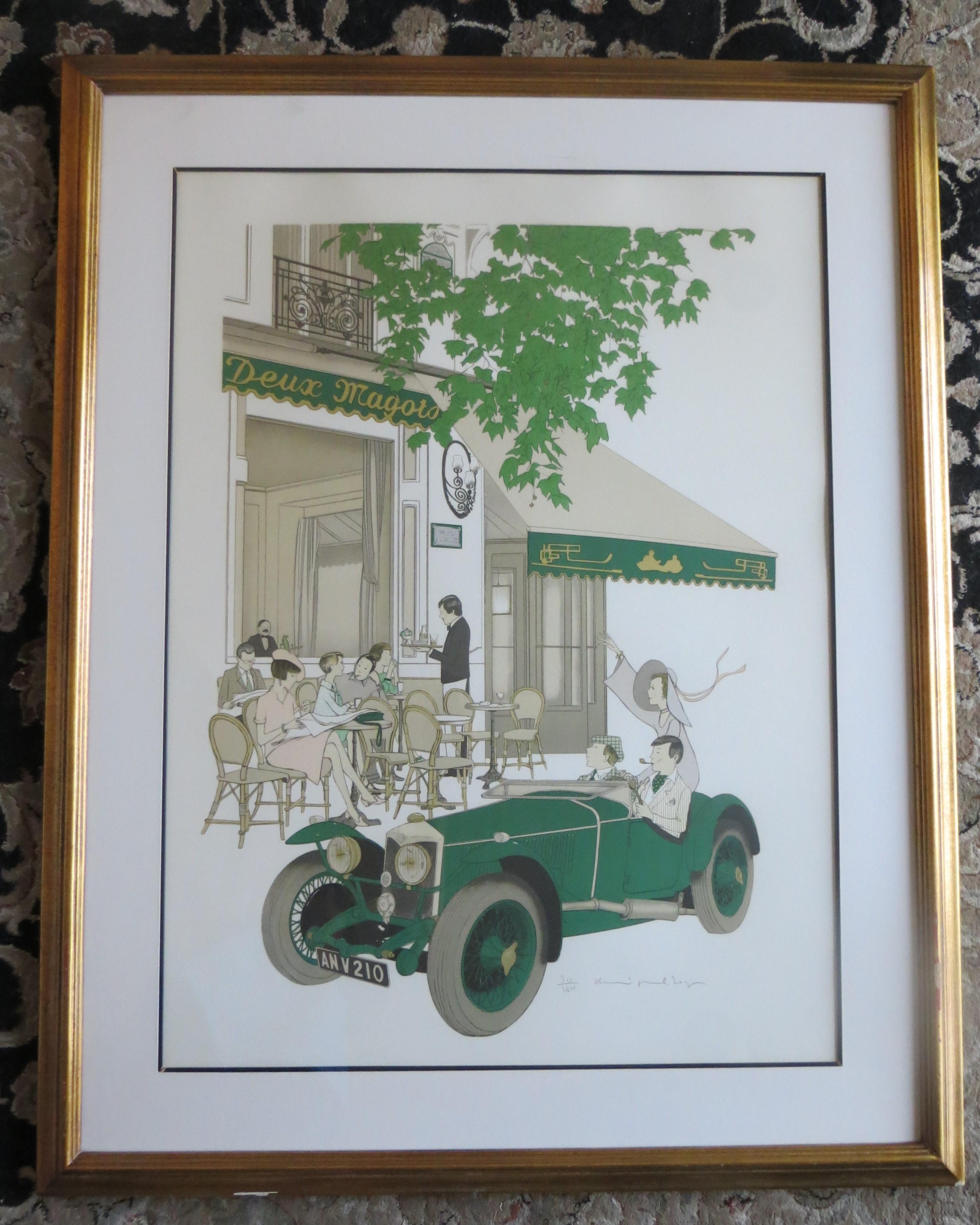 Original Limited Edition Lithograph on Arches paper, 1979. Edition Size: 220, plus proofs.  Signed & numbered 30/150  in pencil. Excellent Condition;
Denis Paul Noyer, son of famed artist Philippe Noyer, has distinguished himself as a painter,