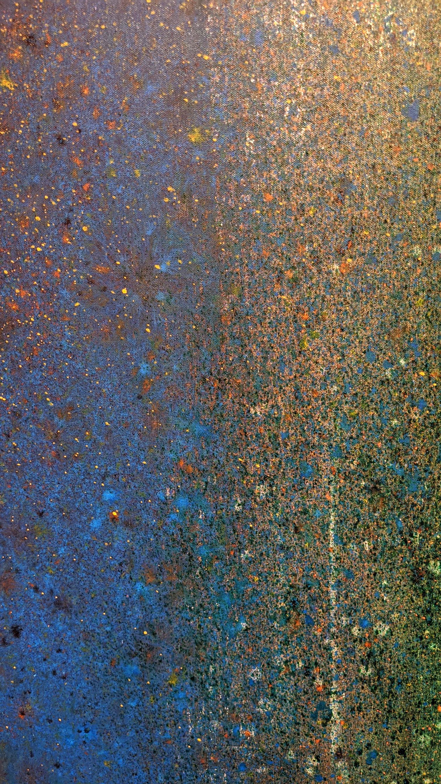 Astratto #410, acrilico su tela, 60 x 60 pollici.

Estratti da DENIS PHILLIPS scritto da Jane Connell

