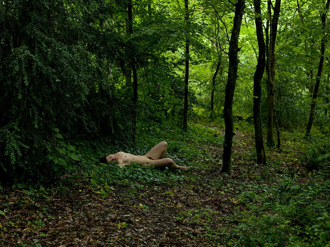 Denis Piel Color Photograph - Down to Earth No. 23, Château de Padiès, France