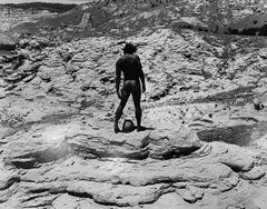 Man & Stone, New Mexico, 1984