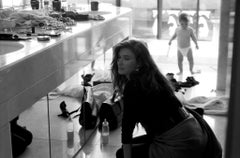 Rosemary (Baby in Bathroom), Donna Karan, NYC, 1986