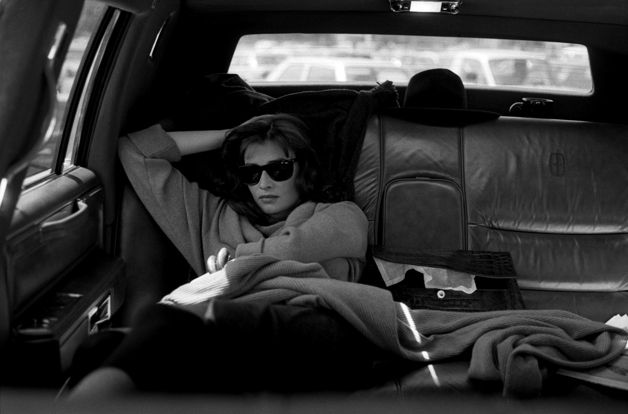 Denis Piel Portrait Photograph – Rosemary (Limousine 1), Donna Karan, NYC, 1986