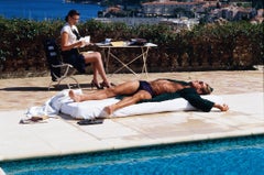 Un homme et une femme, Cap Ferrat, France, US VOGUE, 1984