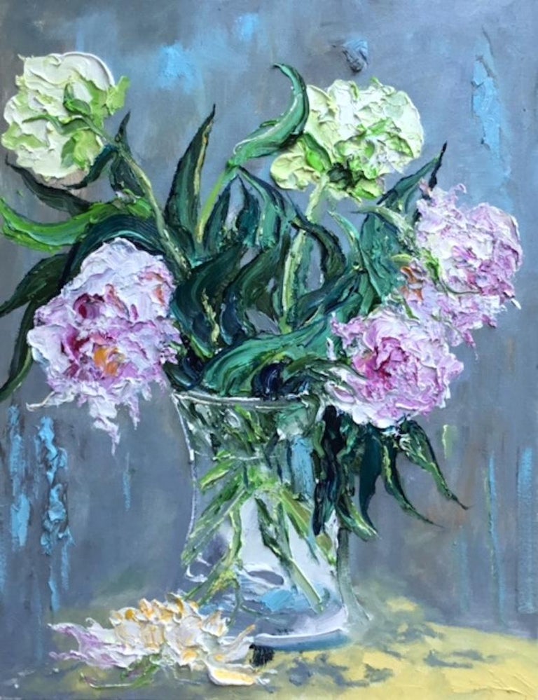 Peony Paintings 73 For Sale On 1stdibs