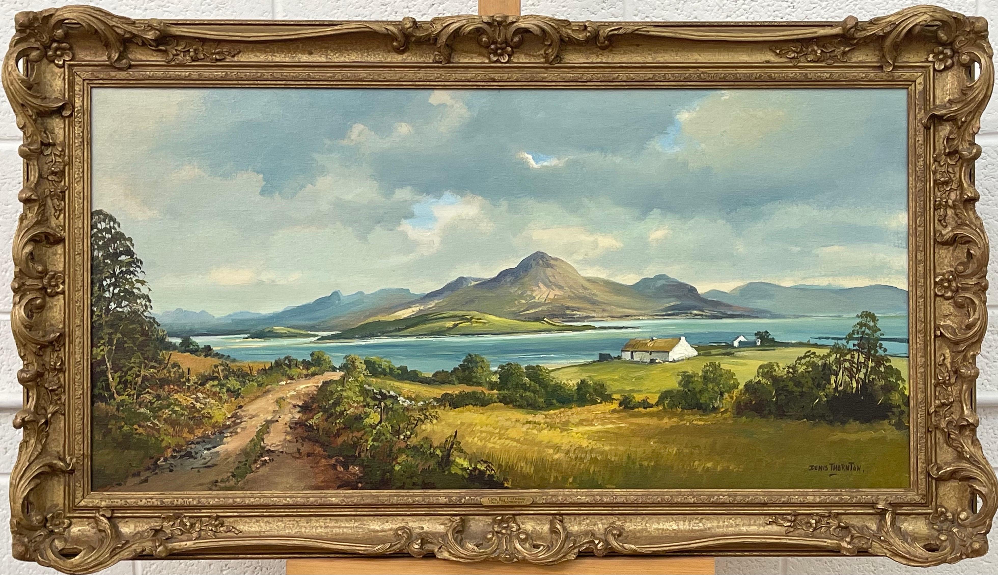 Original Post-War Painting of Clew Bay County Galway Ireland by Modern Artist For Sale 10