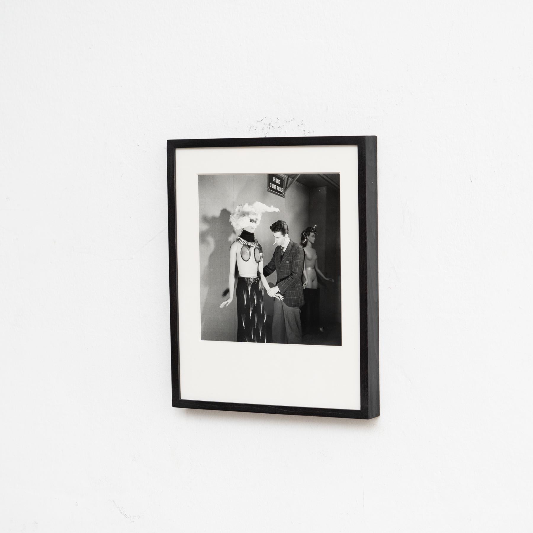 Mid-Century Modern Denise Bellon Framed Photography, 1938 - 