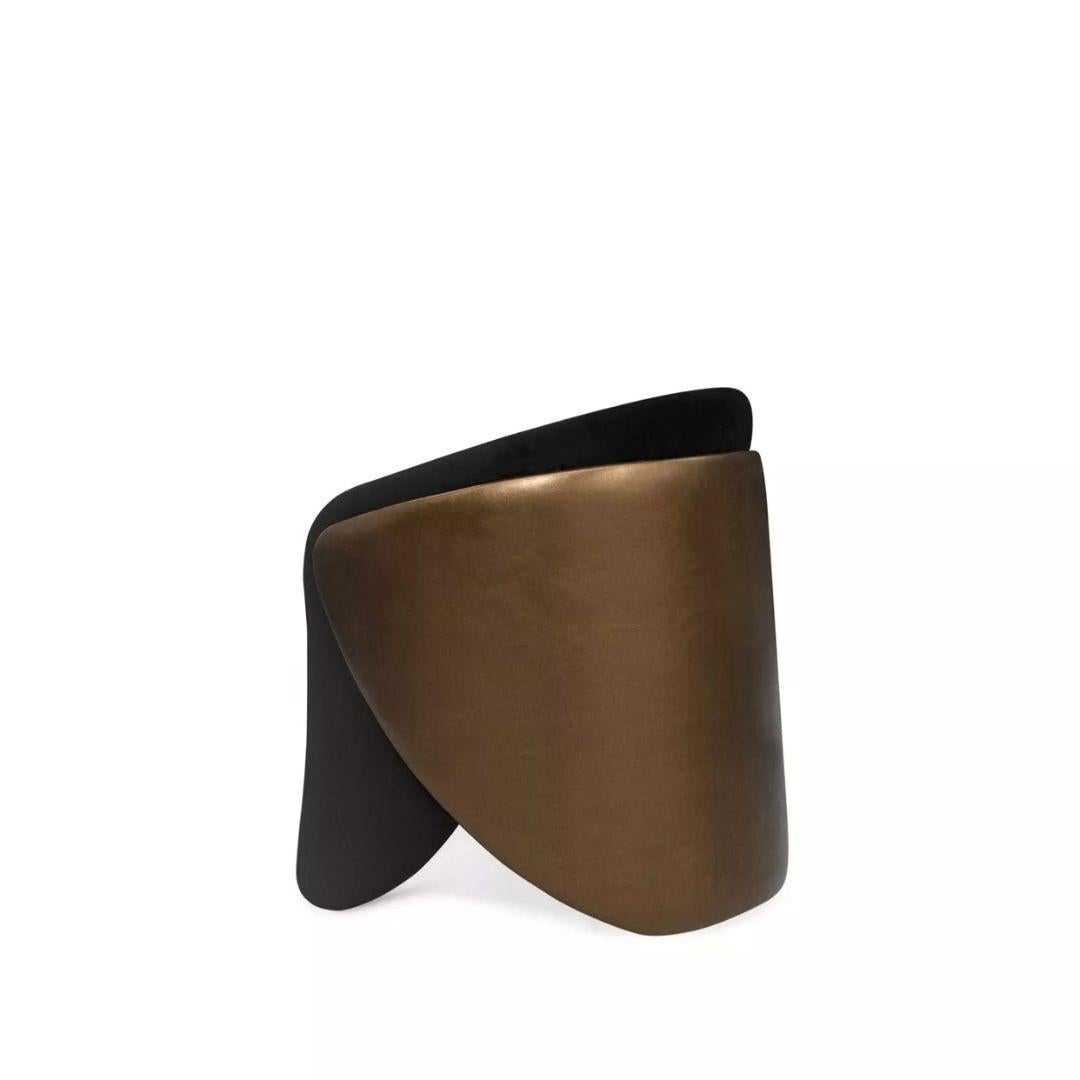 Eye-catching yet with an air of understated class, the slender layered frame of the Denise Chair perfectly cups around you while bringing chic style to its surroundings.

As Shown
Seat Upholstery: Smooth Velvet Black from the KOKET Textiles