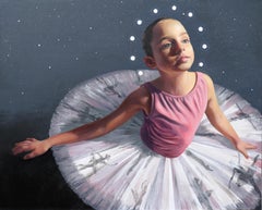 "Constelación Gracia" (2020) Por Denise Dambrackas, Pintura Retrato Original