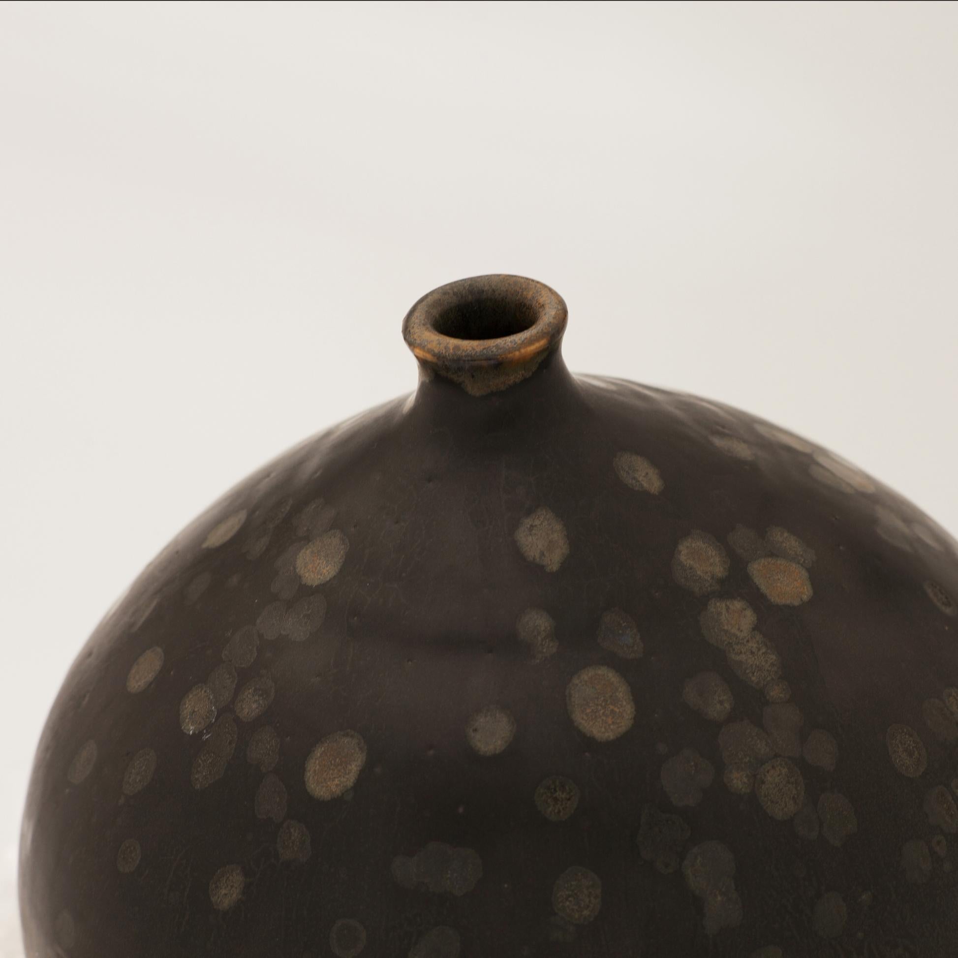 Denise Detraz Ceramic Vase Pear Shape, 1960s 2