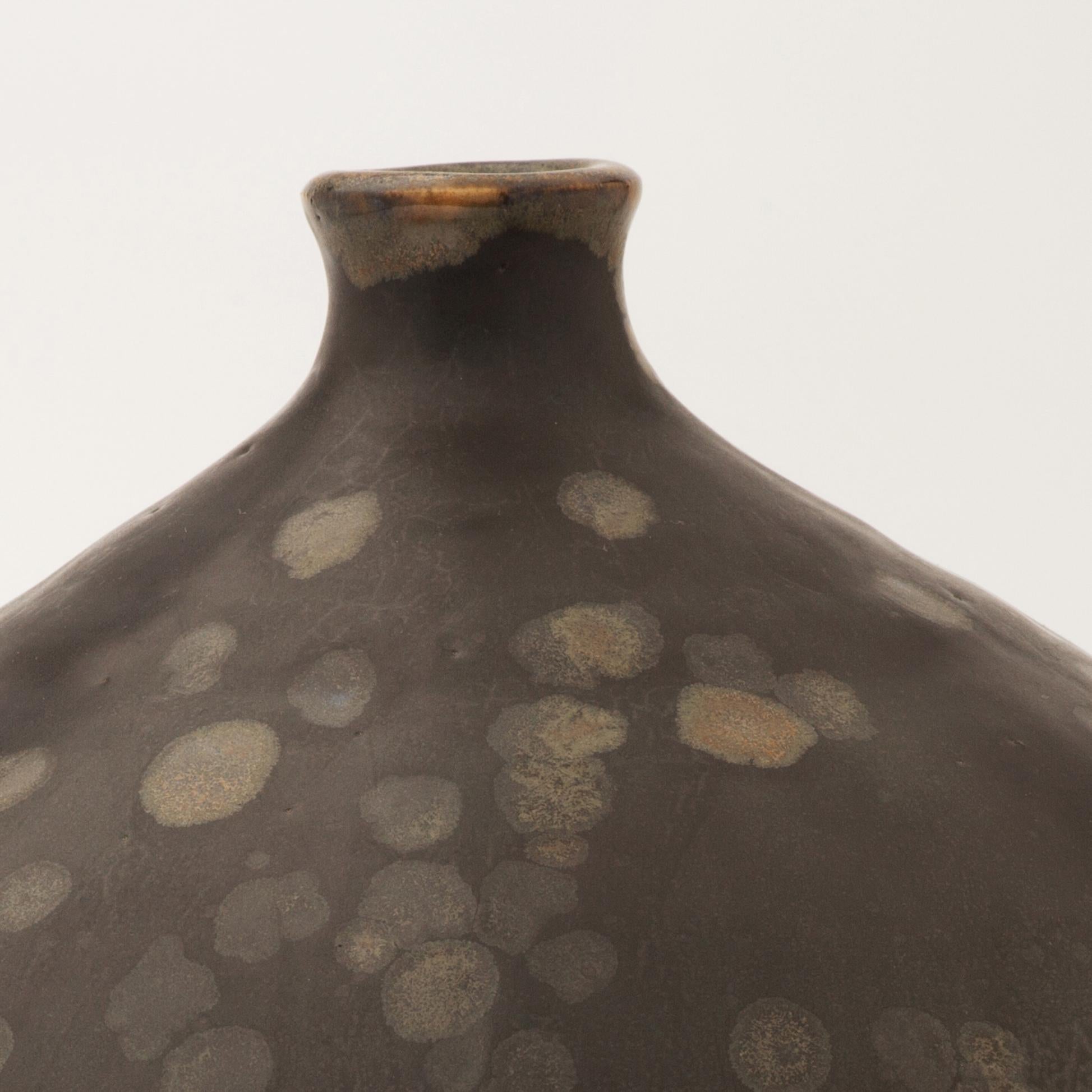 Denise Detraz Ceramic Vase Pear Shape, 1960s 3