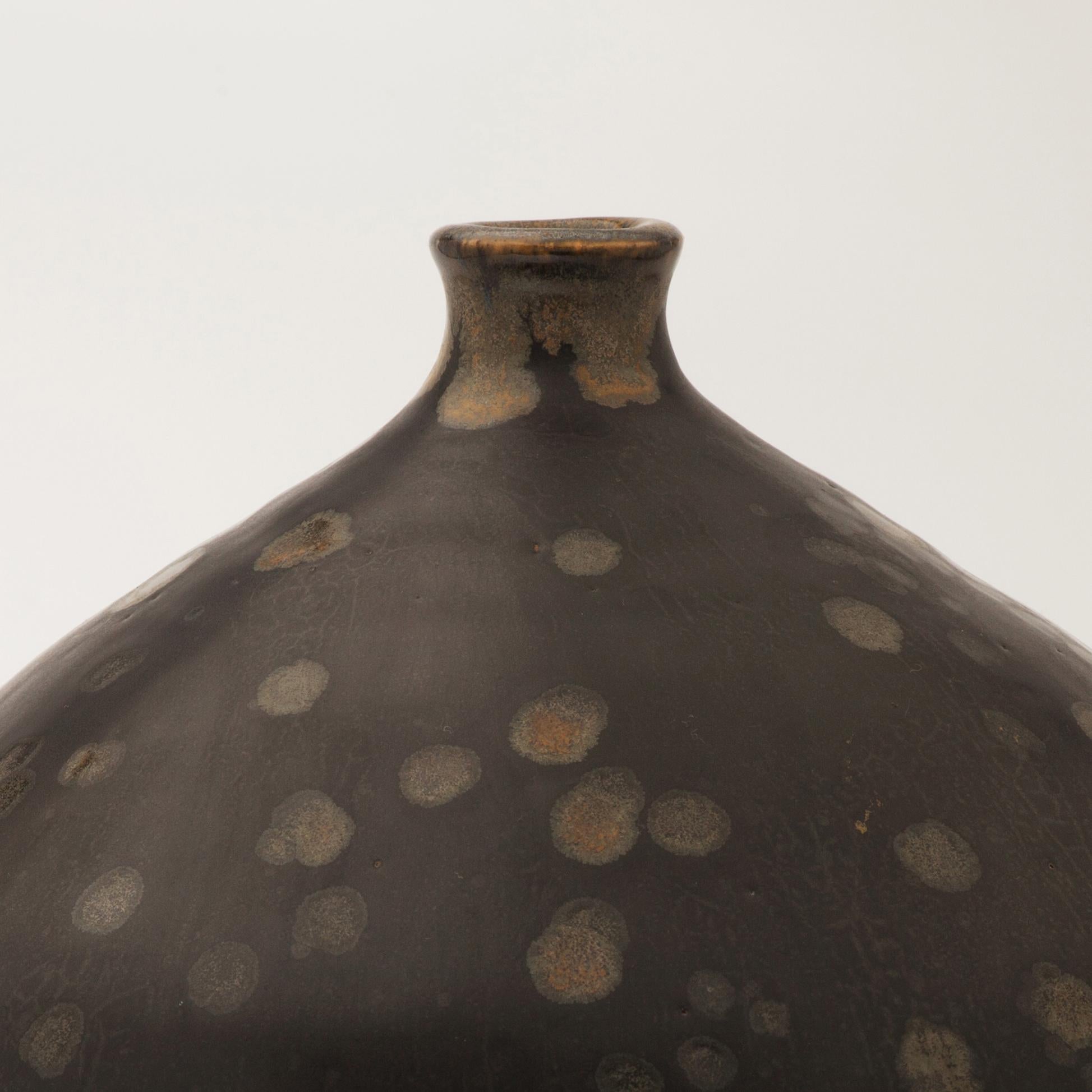 Denise Detraz Ceramic Vase Pear Shape, 1960s 4